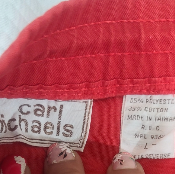 RARE Vintage 70s Carl Michaels Men's Mini Runner/Swim Shorts Size L - Picture 9 of 10